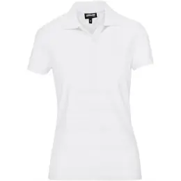 Ladies Milan Golf Shirt White